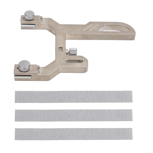 Xolsurg Curved Sander Handheld Aluminum Alloy Model Polishing Tool Adjustable Opening for Model Making