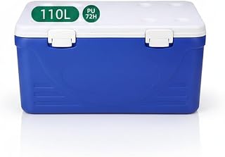 Kühltasche Groß 95L 110L 170L, Kühlbox mit Rollen für Camping, Isolierbox für Lebensmittel & Getränke, Box mit 72h Kühlleistung