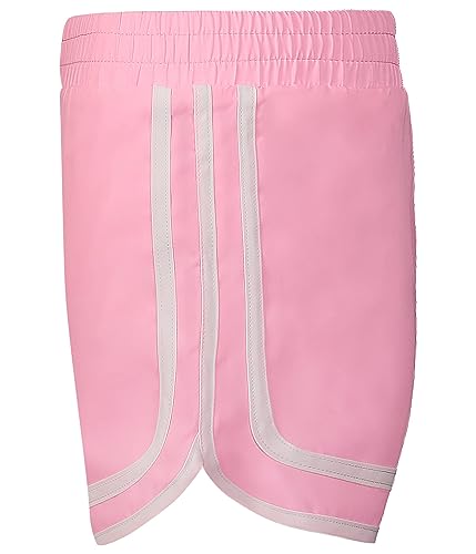 Champion Girl's Solid Varsity Woven Shorts (Big Kids) Pink Candy MD (10-12 Big Kid)2
