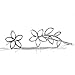 Handmade Pair of 2 Different Earrings,Right Flower Ear Cuff and Flower Stud,Sterling Silver, Ear Climber, Mix and Match Earring Set