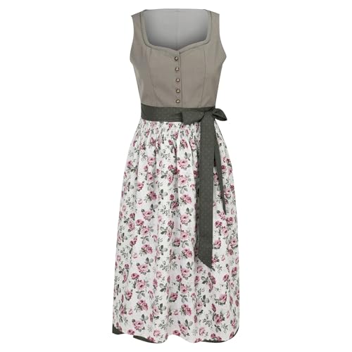 Vestido de tirolesa para mujer de alta costura vintage y falda festiva