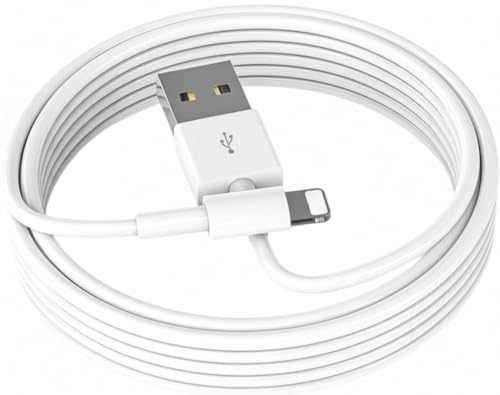 Image of HANYCONY For iPhone Port To USB Cable, Fast Charging & Data Sync Charging Cable Compatible for iPhone 14, 13, 12, 11, X, XS, XR & iPad, Durable For iPhone Port Cable