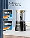 OfficeWorld Electric Pencil Sharpener, Fully Automatic Rechargeable Pencil Sharpener Electric Heavy Duty for No.2/Colored Pencils (6-8mm), Colored Pencil Sharpener for Kids, School, Classroom (Black)