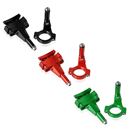 EAMOM Kit de montagem de suporte de amortecedor estabilizador de direção de motocicleta Suporte anti