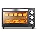 Horno Sobremesa doméstico 20L Mini horno 3 Métodos de calentamiento Temperatura ajustable 0-250 □ Y 60 Minutos Temporizador Temporizador Pan de pastel multifunción Multifunción