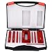 Height Gauge Blocks, 9PCS Setup Blocks Aluminum Alloy Metric Gauge, Woodworking Setup Bars for Milling Machine Table Saw, Laser Etched Scales with Storage Box