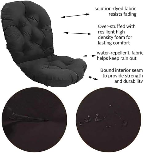 Coussin de chaise à bascule imperméable pour remédier aux assises dures - 4