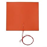 1400W Silicone Riscaldamento Pad 350x350mm 220V Stuoia Riscaldatore Ad Alta Temperatura per Letto Caldo Veloce Riscaldamento Isolato Foglio Costruire Elemento Piastra