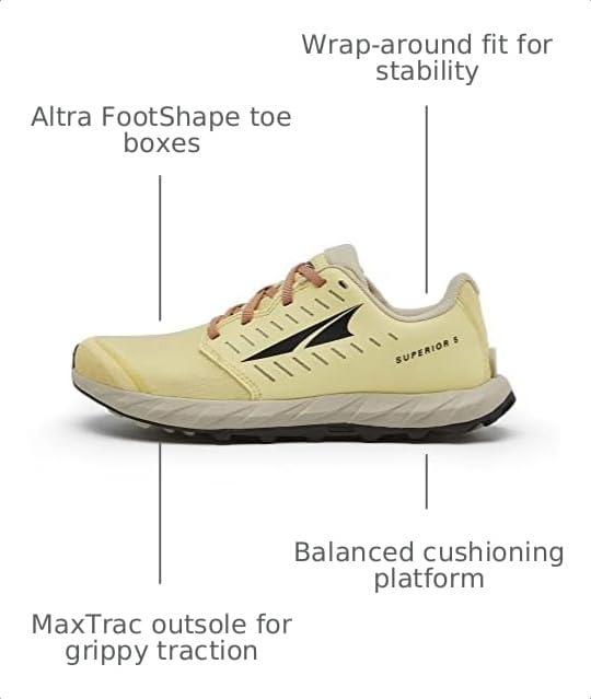 Image of ALTRA Women's AL0A5483 Superior 5 Trail Running Shoe