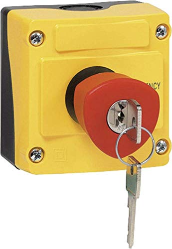 BACO LBX11201 Not-Aus-Taster, Pilztaster im Gehäuse 240 V/AC 2.5A 1 Öffner IP66 1St.