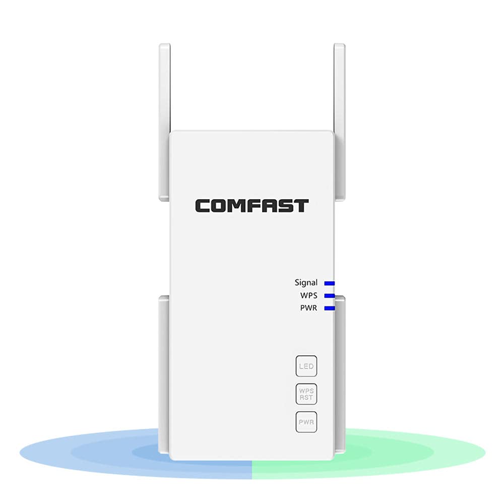 Buy WiFi Booster Extender, 1200Mbps Wireless Signal Repeater, Extend