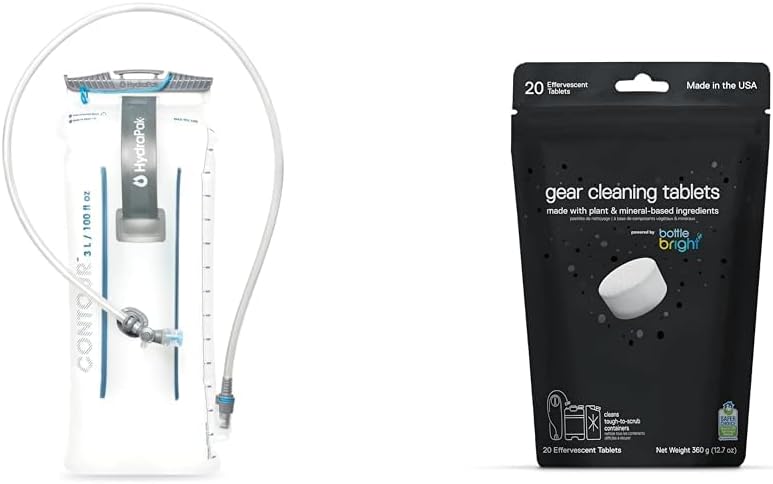 HydraPak Contour 3L + Gear Cleaning Tablets (20 Count)