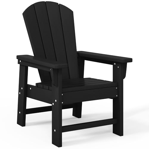 Costaelm Kids Lawn Chair, Toddler Outdoor Chair Kids Patio Furniture and Outdoor Children Picnic Activity Modern Adirondack Chairs for Garden, Patio,...