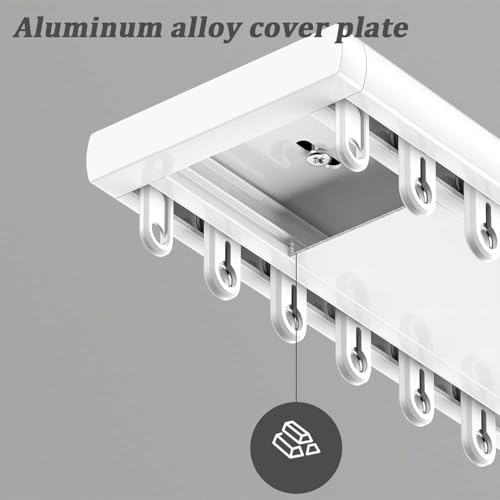 Tringle à rideaux robustes plafond pour séparation de pièce salon