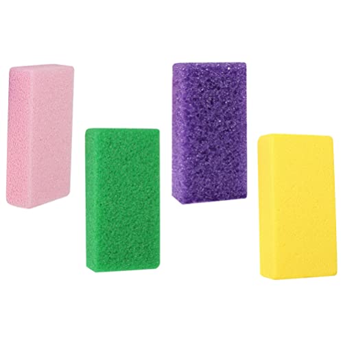 4pcs Foot Care File Exfoliating Trimmers for Smooth Feet Compact for Remover Tool Washable Design