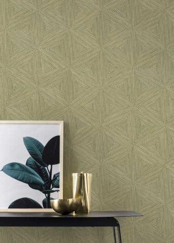 Papier peint texturé géométrique bohème Rasch pour masquer les défauts d'un mur - 7