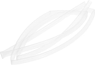Rebower PTFE Tubing Hose Insulated Pipe Tube, [for Filaments 3D Printer] - 6mm IDx7mm ODx3.3ft/Clear/1 Pcs