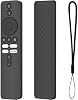 Funda para Control Remoto USTIYA para Xiaomi TV Box S (2ª Gen) Funda Protectora de Silicona (Negro) 2