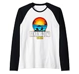 Benalmádena España Vacaciones Españolas Grupo Familiar Camiseta Manga Raglan