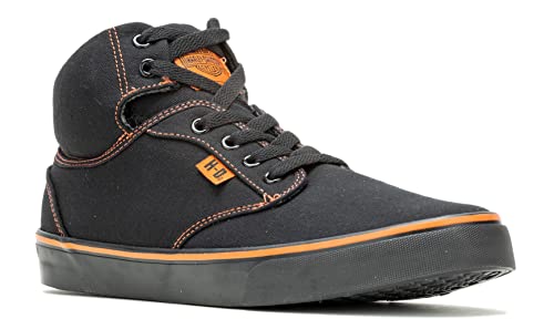 Image of Harley-Davidson Men's Wrenford Canvas Motorcycle Casual Sneaker