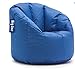 Big Joe Milano Bean Bag Chair Multiple Colors, Provides Ultimate Comfort, Great for Any Room (Stadium Blue)