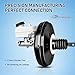 Nxolnf Master Cylinder - 1PC Brake Master Cylinder Assembly for Dodge W100 7.2L 1975 1976 1977, for Dodge W200 6.6L 1976 1977 1978, for Chevrolet El Camino 4.1L 1970, for Chevrolet El Camino 5.0L 1970