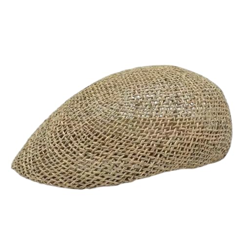 Chapeau de paille fin d'été souple pour cheveux fragiles