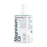 BetterYou Magnesiumöl-Körperspray, pure und natürliche Magnesiumchlorid-Quelle, Magnesiumspray-Ergänzung, unterstützt die Erholung der Muskeln, vegan & ohne Palmöl, 100 ml (600 x sprühen)