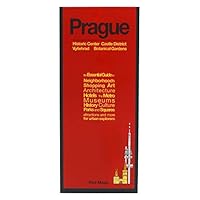 Algopix Similar Product 12 - Red Maps PRAGUE Street Map and City
