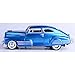 Motormax 1948 Chevy Aerosedan Fleetline Hard Top 1/24 Scale Diecast Model Car Model Blue