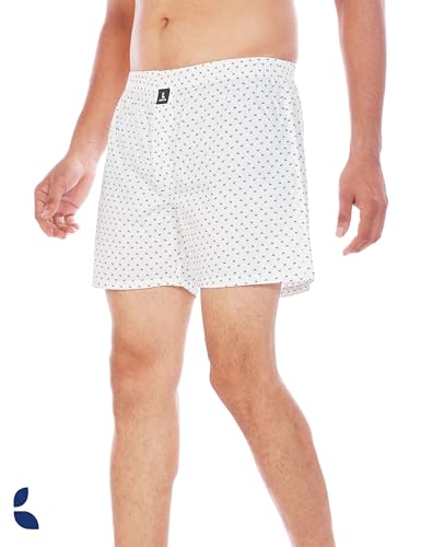 Image of Cotton Boxer Shorts for Men, Breathable, Comfortable & Lightweight (Pack of 2)