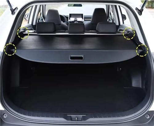 Housse colis cargo Chery Exeed VX cache-bagages cuir rétractable 2021-2026 - 3