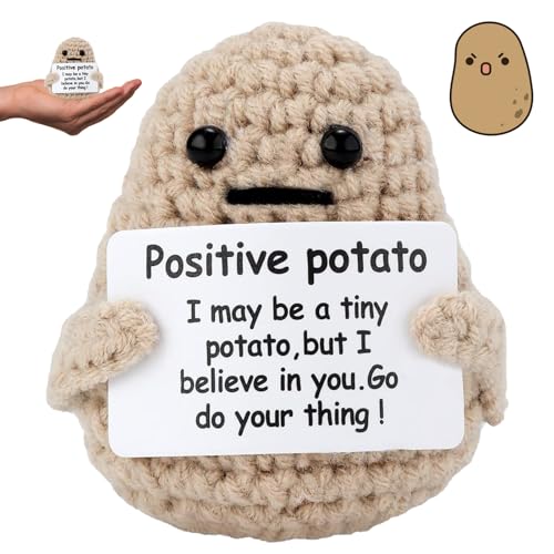 FMKLDENA Positive potato, 7.5 cm Divertenti Patate Positive, Bambole...