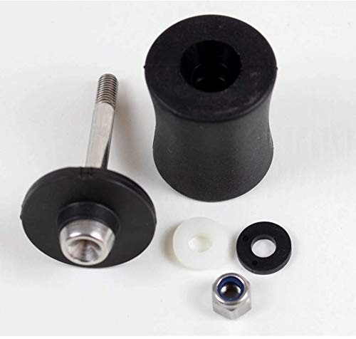 Brompton 2019サスペンションブロックアセンブリ-ボルトとディスクを含む-会社 Brompton 2019 Suspension Block Assembly - Including Bolt and disc - Firm