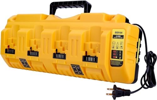Dewalt 20v Battery And Charger Kit DCB104 Replacement For Dewalt
