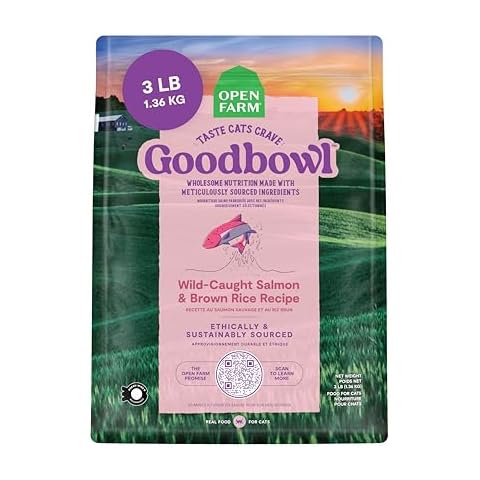 Open Farm Goodbowl Salmon & Brown Rice Cat Food Cover