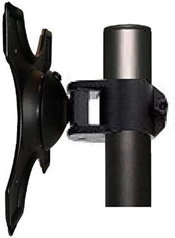 EZM Basic Single Bracket Mounting Head Kit for 1 3/8" (35 mm) Diameter Pole Mount with VESA 75/100 (002-002M)
