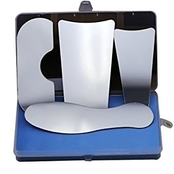 Lot de 4 miroirs orthodontiques intra-oraux en acier inoxydable pour photographie Cover