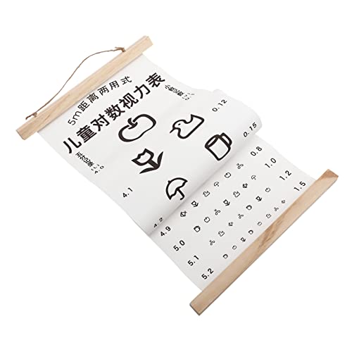 Mobestech Gráfico Gráfico De Teste Visual Gráfico De Verificação Ocular Gráfico Oftalmológico Para G