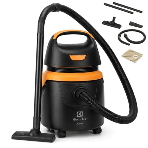 Aspirador água pó Electrolux potente função sopro limpeza profunda 1400W 18L total 11L util protetor termico AQP20 127v