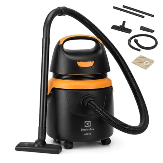 Aspirador de Água e Pó, AQP20, Preto e Amarelo, 110v, Electrolux