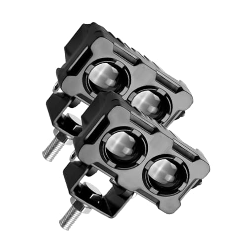 Faros LED IP68 para motocicleta iluminación todoterreno doble haz bicicleta eléctrica