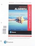 Intermediate Algebra, Books a la Carte Edition with Integrated Review plus MyLab Math with Pearson e-Text -- Access Card Package