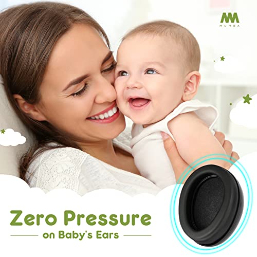 Image of mumba Baby Ear Protection Noise Cancelling Headphones for Babies and Toddlers Baby Earmuffs - Ages 3-24+ Months