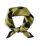 Trendiges Accessoire: Diese kleinen quadratischen Seidenschals haben eine große Wirkung, wenn es darum geht, ein Outfit poliert und komplett aussehen zu lassen, während Sie kühl und bequem bleiben. Sie werden einen in jedem Druck sammeln. Es wird jeden Look aufpeppen.