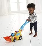 VTech POP and Drop Digger, Educational Push Along Digger for Toddler, Toy Gift for 12 Months to 2 3 Years Boys and Girls. English Version - Image 8