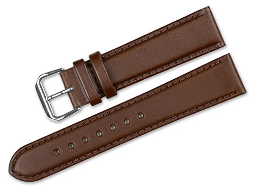 Debeer Stage Coach Leather Watch Strap - 20Mm - Brown #TOP1