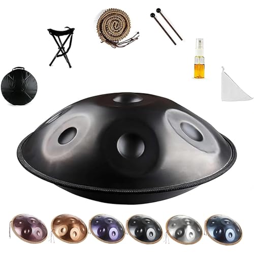 440Hz/432Hz �n�[���j�b�N�p�[�J�b�V�����y��AD�}�C�i�[Kurd 22�C���`�n���h�p���h�����A��l�p�X�`�[���n���h�p���A�n���h�p���h�����Z�b�g�A�T�E���h�q�[�����O�A�ґz�A���K�p(Black,440HZ/9Note)