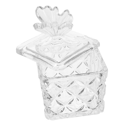 VALICLUD Elegant Nail Art Tools Storage Cup Acrylic Liquid Dish Lid Glass Monomer Holder for Acrylic Nails