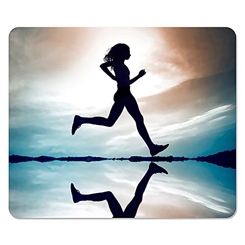 Running Lady Large�}�E�X�p�b�h�}�E�X�p�b�hGreat Gift Idea